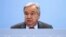BM Genel Sekreteri Antonio Guterres