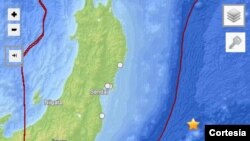 Gempa berkekuatan 7,1 skala Richter mengguncang dasar laut Jepang timur hari Sabtu dinihari (26/10). 