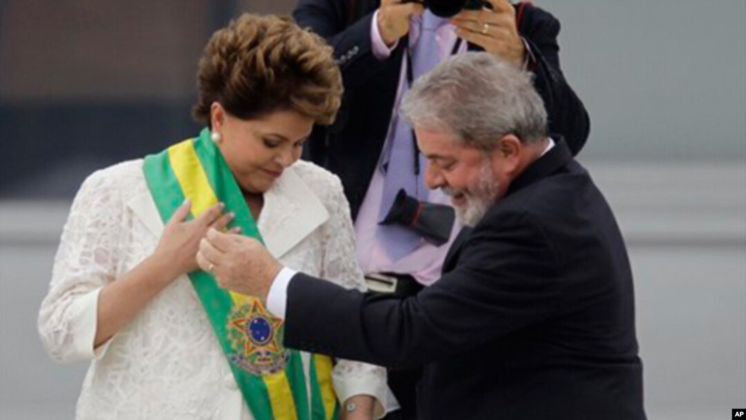 Shugabar kasar Brazil Dila Rousseff