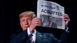 Trump Blasts Critics After Acquittal