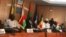 Les représentants du G5 Sahel au Palais des Congrès à Niamey, au Niger, le 17 juillet 2018. (VOA/Abdoul-Razak Idrissa)