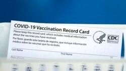 EE.UU. COVID-19 tarjetas vacunación falsas