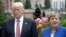 Tổng thống Mỹ Donald Trump và Thủ tướng Đức Angela Merkel tại hội nghị thượng đỉnh G7 ở Taormina, Ý, ngày 26/5/2017. 