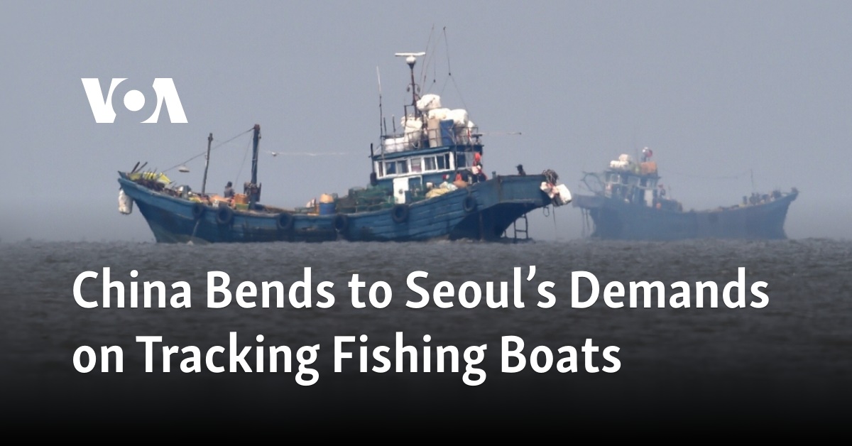 China Bends to Seoul’s Demands on Tracking Fishing Boats