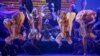 Dancers from "The Lion King" perform during the opening number at the 62nd Annual Tony Awards in New York, June 15, 2008. 