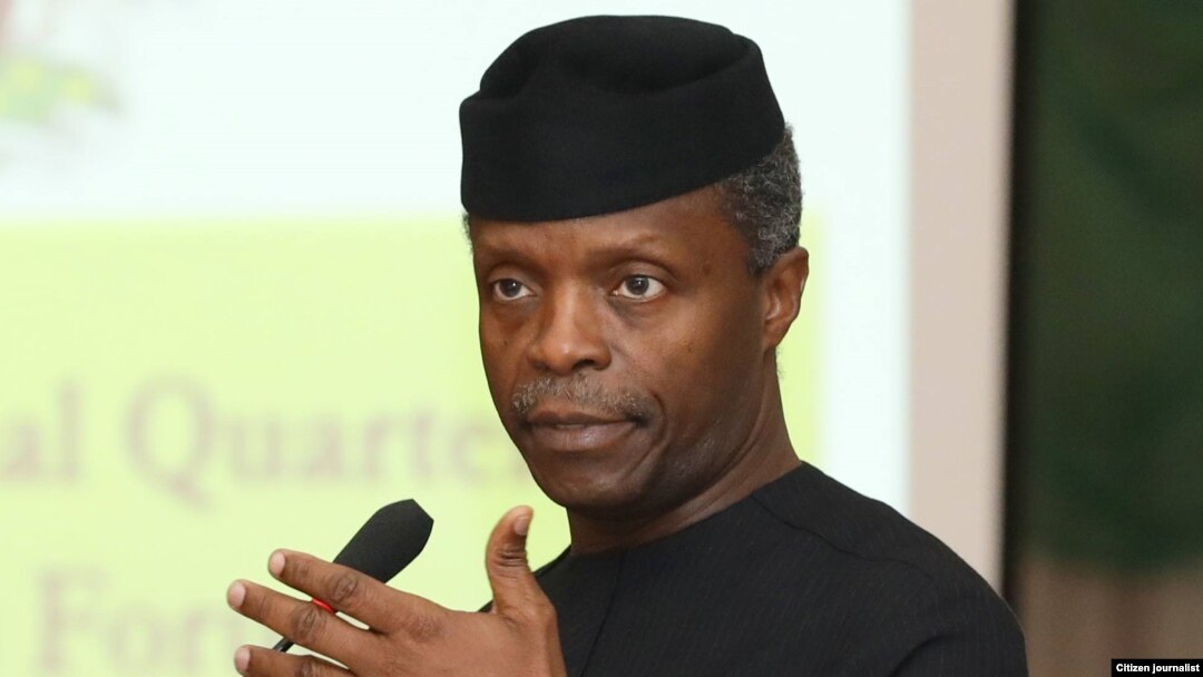 Mukaddashin Shugaban Najeriya Farfasa Yemi Osinbajo