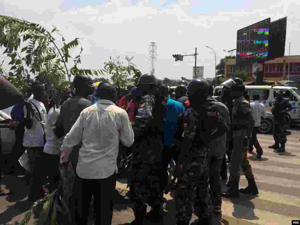 Uganda Election FDC Protest