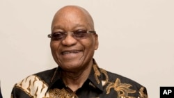 Le président sud-africain Jacob Zuma à Pretoria, Afrique du Sud, 22 novembre 2017. 