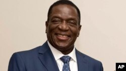 Emmerson Mnangagwa, sabon shugaban Zimbabwe mai jiran gado da za'a rantsar gobe Juma'a