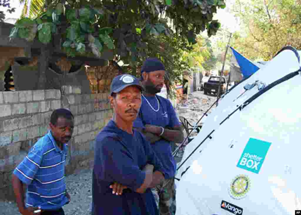 Relief Efforts Continue in Haiti (photos by B. Newhouse)