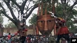 Malians celebrated their cultural heritage at a recent festival showcasing traditional masks and puppets