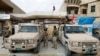 FILE - Members of Iraqi security forces are deployed in Sinjar, Iraq, Dec. 1, 2020.