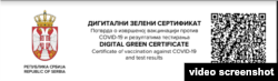 Digitalni zeleni sertifikat - potvrda o vakcinaciji, preležanoj bolesti i testovima na kovid
