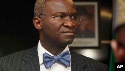  Babatunde Fashola, ministan makamashi da ayyuka