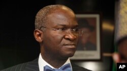 Ministan ayyuka, gidaje da lantarki na Najeriya Mr. Babatunde Fashola