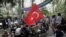 Turkish protesters in Kugulu Park in Ankara, Turkey June 12, 2013