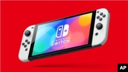 El modelo OLED de Nintendo Switch. 