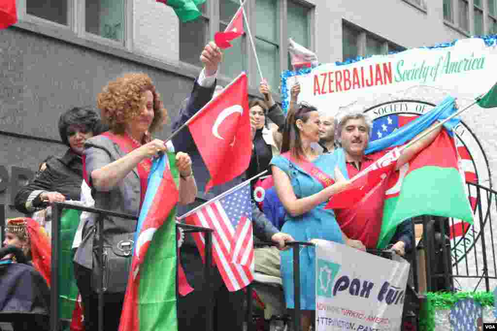 Nyu-Yorkda 32-ci Türk Yürüşündə Azərbaycan stendi