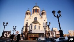 Храм на Крови в Екатеринбурге. Архивное фото. 