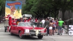 Wacky and Colorful Vehicles Roll Through Houston