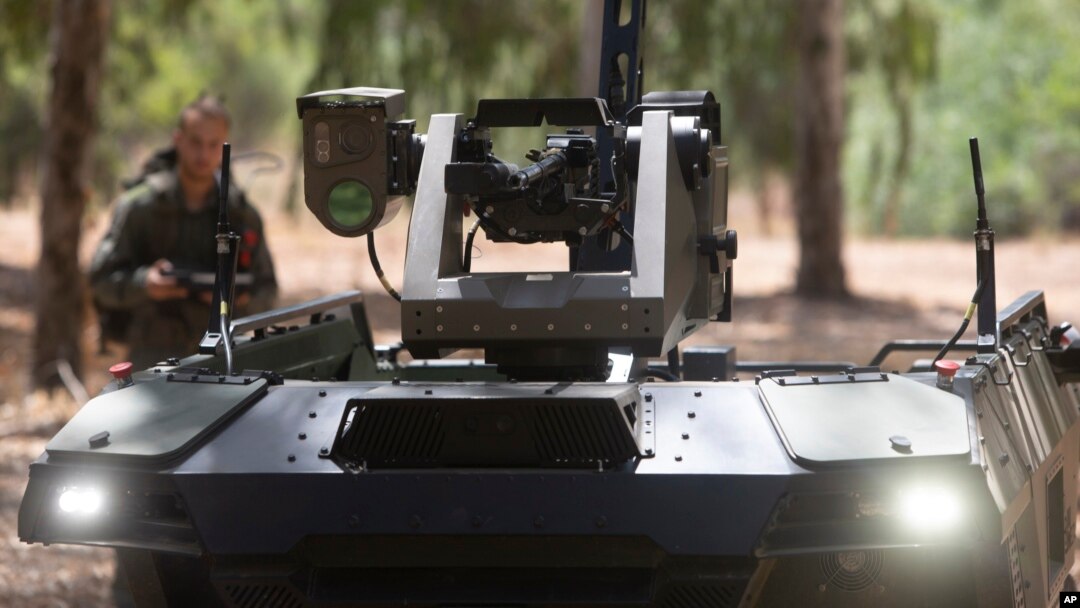 【地蔵】aimed forces manufacturer New Armed Robot for Israel's Military Raises Concerns