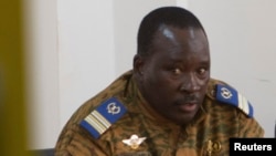 Le lieutenant-colonel Isaac Zida 