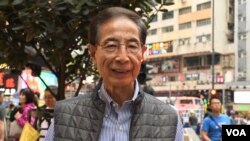 香港民主黨創黨主席李柱銘資料照。