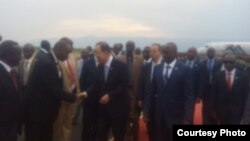 Ban Ki Moon akiwa Burundi