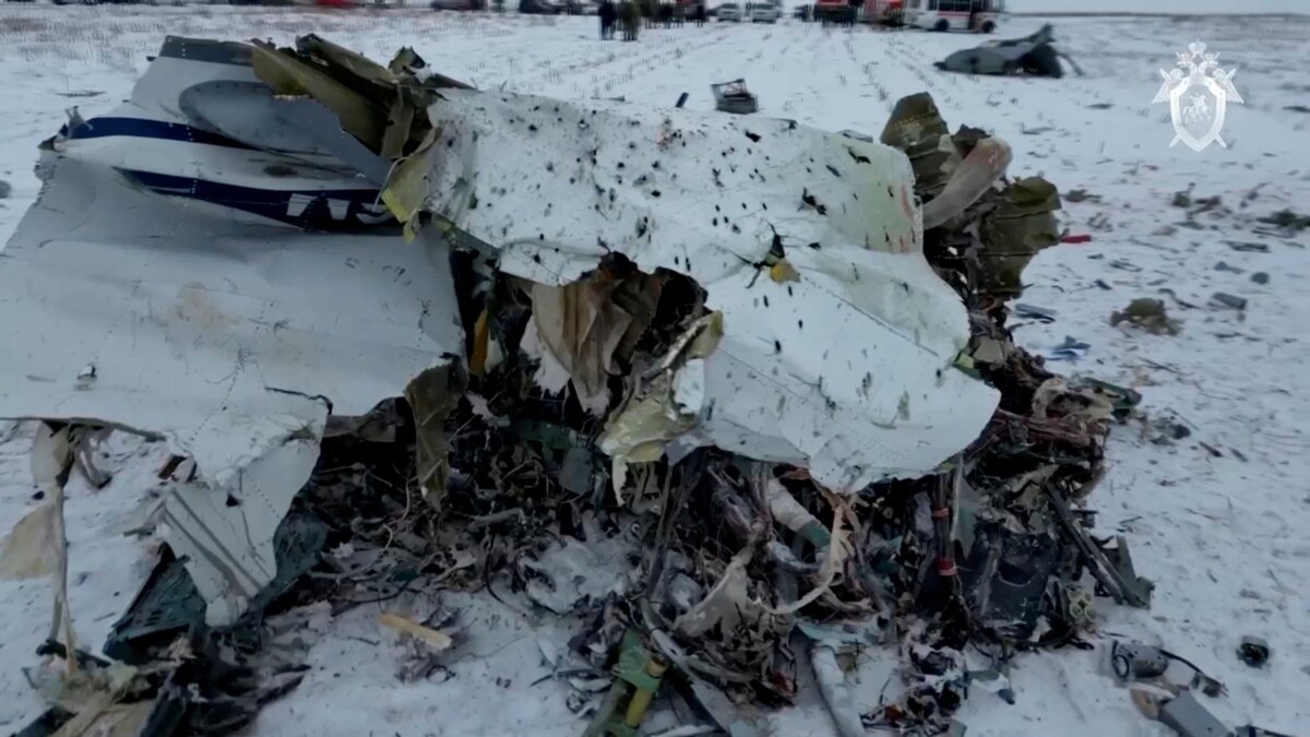 რუსული სამხედრო სატვირთო თვითმფრინავი, რომელშიც 15 ადამიანი იმყოფებოდა, ჩამოვარდა