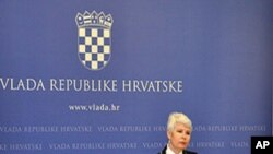 Hrvatska premijerka Jadranka Kosor