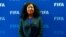 Fatma Samoura lors d'une réunion au Conseil de la Fifa, à Zurich, Suisse, le 14 octobre 2016.