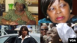 Une poignée des 15 Premières ministres qui ont exercé en Afrique. (Photo montage)