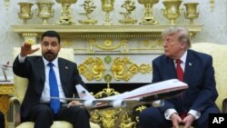 Serok Trump û Serokwezîrê Îraqê Elî Falih El-Zeydî