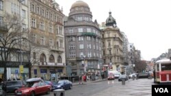 布拉格市中心。