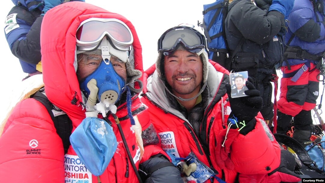 Japanese Octogenarian Reaches Everest Peak