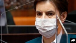 ARHIVA - Premijerka Srbije Ana Brnabić (Foto: AP/Darko Vojinović)