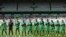FILE - Nigeria's soccer team sing the national anthem before a match between Honduras and Nigeria at Mineirao stadium in Belo Horizonte, Brazil, Aug. 20, 2016.