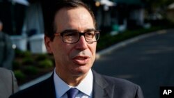 Menteri Keuangan AS, Steve Mnuchin 