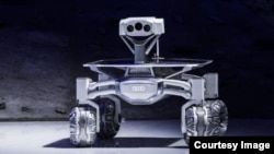 The Audi Lunar quattro is a cutting-edge lunar rover designed by PTScientists in conjunction with a technical team at Audi.(PTScientists)