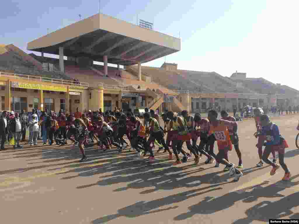 መበል 23 ሃገራዊ ውድድር ፍርቂ ማራቶን ኣብ ኣስመራ ተኻይዱ