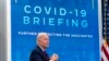 President Joe Biden meets with the White House COVID-19 Response Team in the South Court Auditorium in the Eisenhower Executive Office Building on the White House Campus in Washington, Jan. 4, 2022.