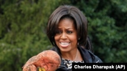 Michelle Obama, la première dame des Etats-Unis (AP Photo/Charles Dharapak)