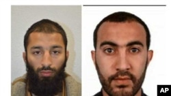 Nghi phạm tấn công khủng bố London, Khuram Shazad Butt và Rachid Redouane. 