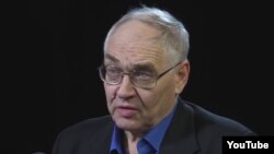 FILE - Lev Gudkov directs the Levada Center, Russia's only independent polling agency, which the Justice Ministry has newly designated as a 'foreign agent.'