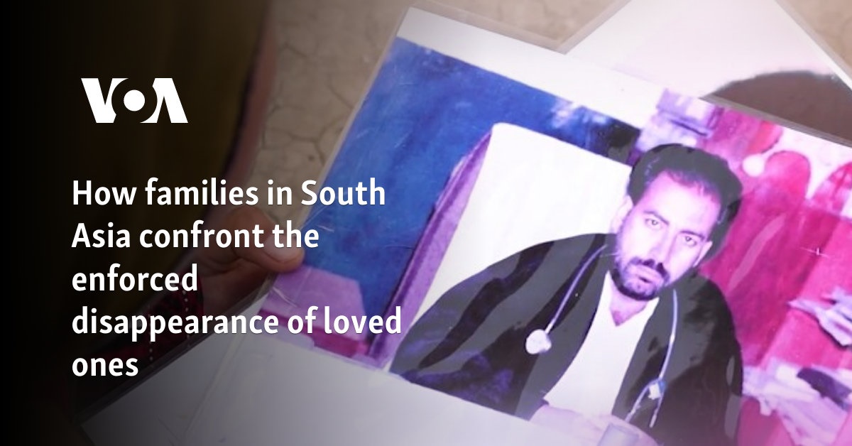 How families in South Asia confront the enforced disappearance of loved ones