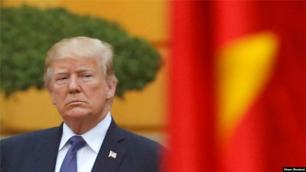 TT Trump trong chuyến thăm chính thức Việt Nam, 12 tháng 11, 2017.