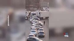 رفت و آمد کامیون‌های حمل پیکرهای کشته‌شدگان به پزشکی قانونی کهریزک