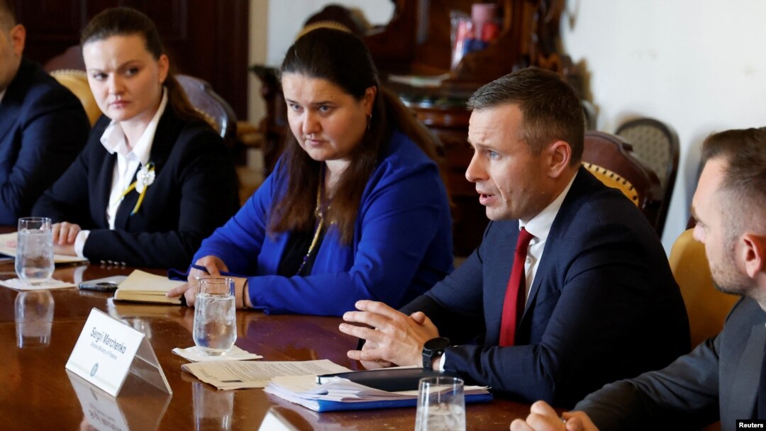Министр финансов Украины Сергей Марченко в Вашингтоне, 11 октября 2022