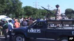 کراچی یونیورسٹی کے قریب دھماکا