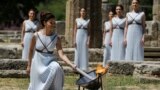 Olympia, Greece, April 21, 2016. 